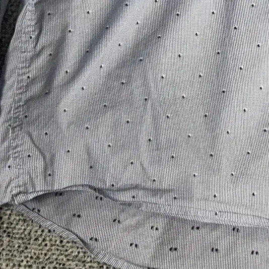 [BUNJANG] ZIG Dot Light Blue Shirt 100 / 지이크 도트 라이트 블루 셔츠 100