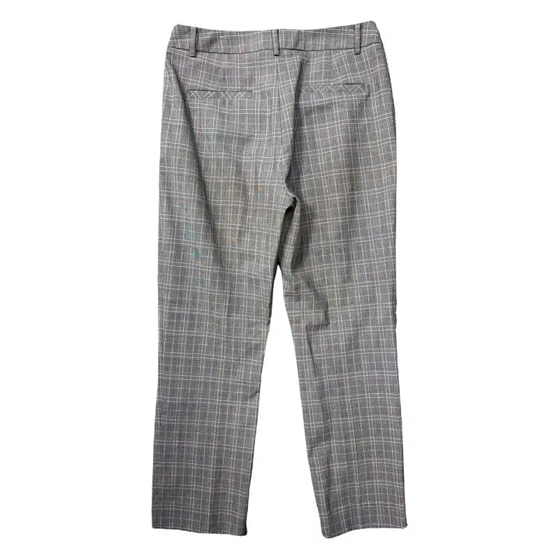 [BUNJANG] Giordano Check Light Gray Slacks / 지오다노 체크 라이트 그레이 슬랙스 26