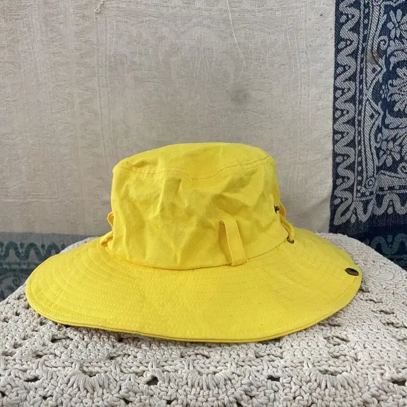 [BUNJANG] Polo Ralph Lauren Vintage Yellow Safari Hat / [F] 폴로랄프로렌 빈티지 옐로우 사파리햇 버킷햇 모자