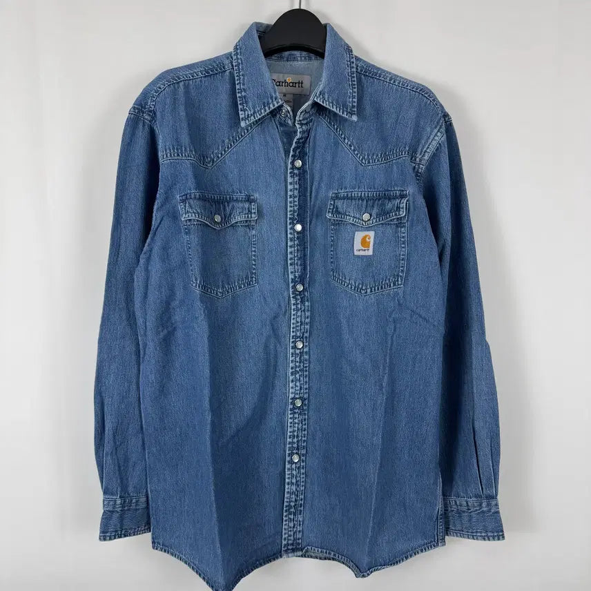 [BUNJANG] Carhartt Work Denim Shirt / b192) 칼하트 워크 청셔츠