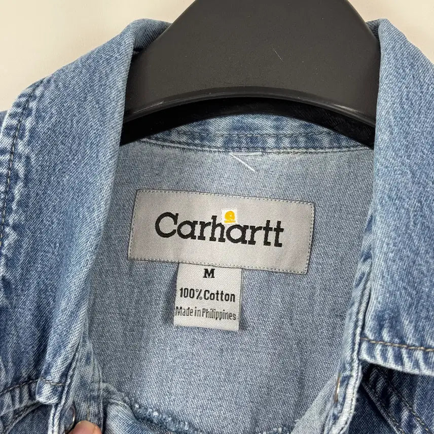 [BUNJANG] Carhartt Work Denim Shirt / b192) 칼하트 워크 청셔츠