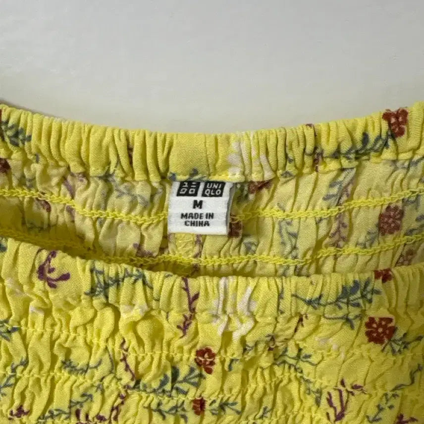 [BUNJANG] Uniqlo Floral Pattern Strap Dress / 일본 유니클로 플라워 패턴 끈원피스