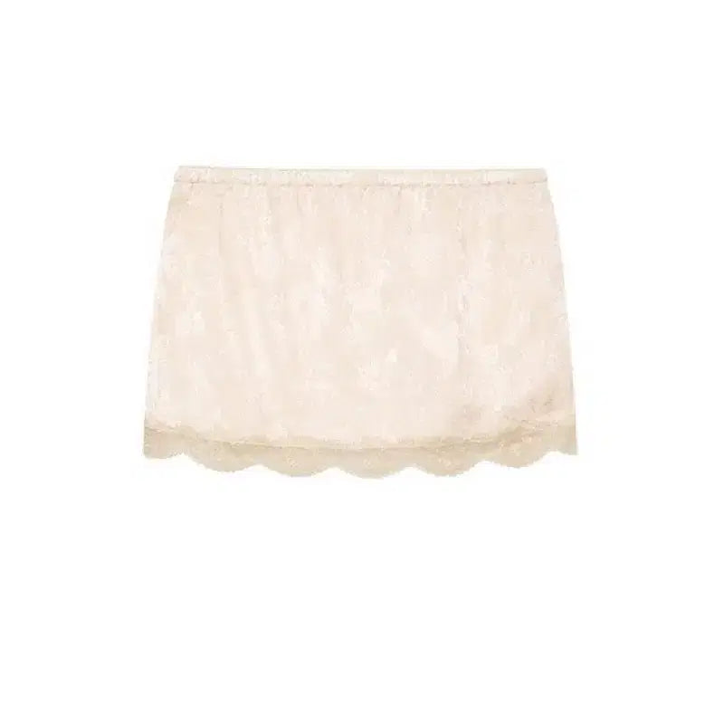 [SOLD OUT] (오늘만) 투머치택스 레이스 스커트 s