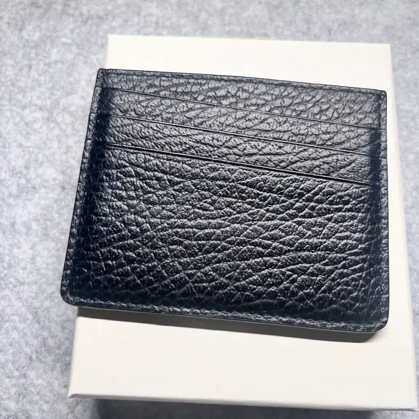 [BUNJANG] Maison Margiela Stitch Card Holder Black / 메종 마르지엘라 스티치 카드 홀더 지갑