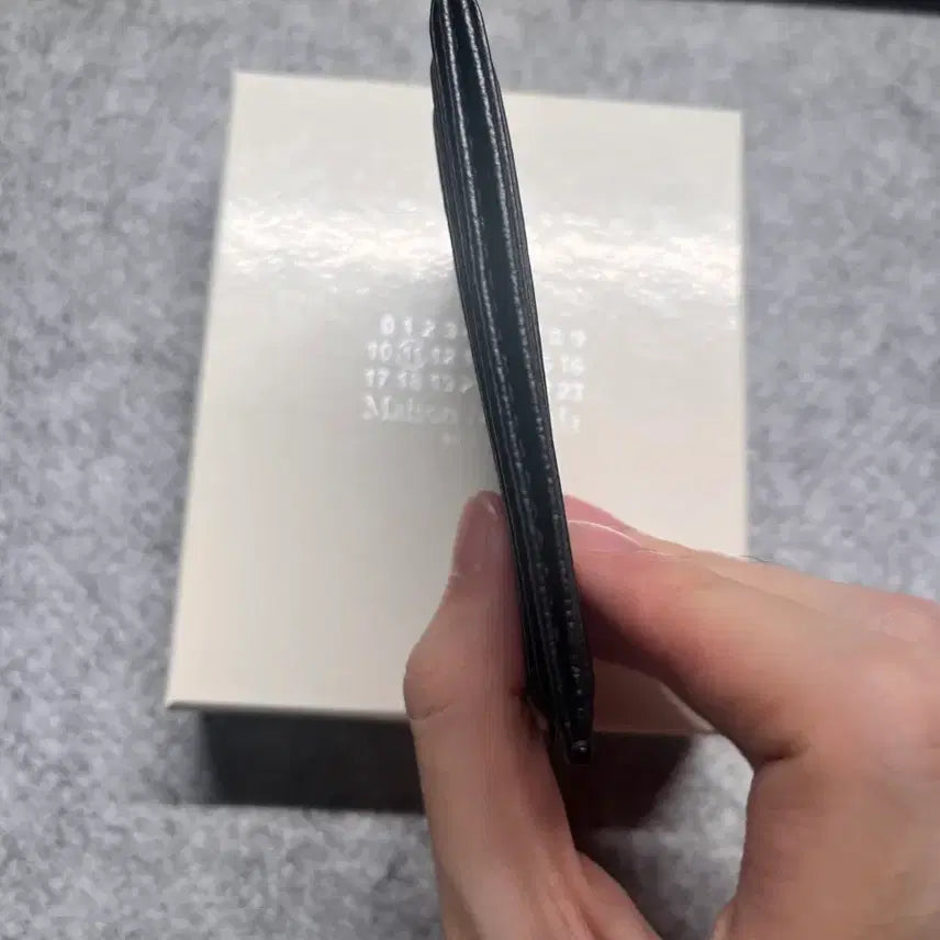 [BUNJANG] Maison Margiela Stitch Card Holder Black / 메종 마르지엘라 스티치 카드 홀더 지갑