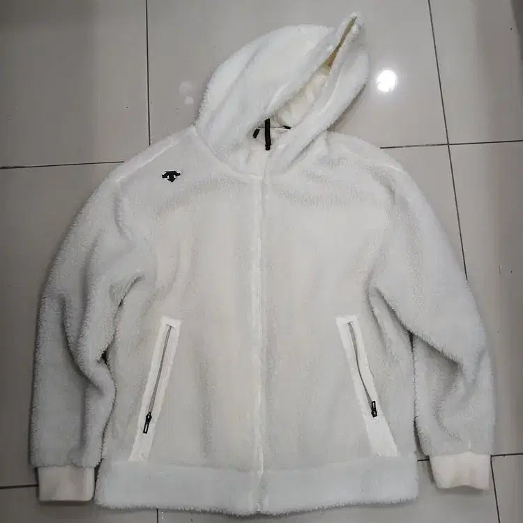 [BUNJANG] DESCENTE Fleece Zip-up Jacket / 데상트 105사이즈 DESCENTE 후리스 집업점퍼 중고