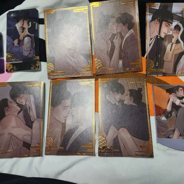 [SOLD OUT] 야화첩 엽서 투명엽서 개봉 일괄