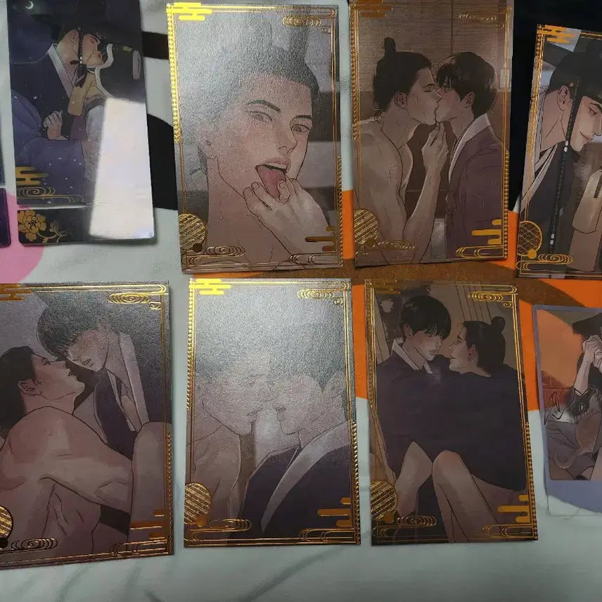 [SOLD OUT] 야화첩 엽서 투명엽서 개봉 일괄