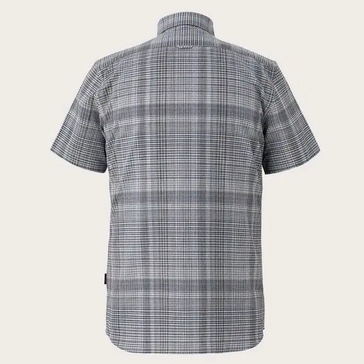 [BUNJANG] INDIAN Cotton Checkered Short Sleeve Shirt / 110 INDIAN새제품택부착 미개봉 코튼100프로 반팔셔츠 2XL