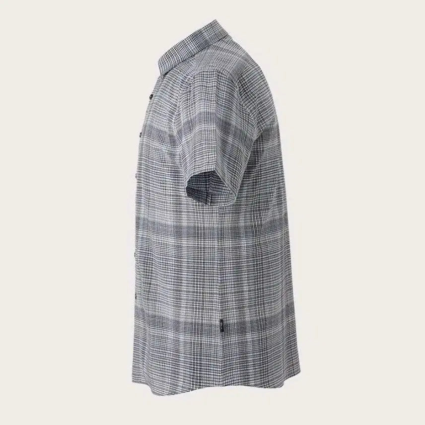 [BUNJANG] INDIAN Cotton Checkered Short Sleeve Shirt / 110 INDIAN새제품택부착 미개봉 코튼100프로 반팔셔츠 2XL