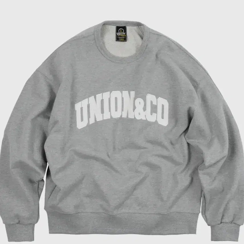 [BUNJANG] UNION &amp; CO Sweatshirt Melange Gray XL / UNION &amp; CO SWEATSHIRT _ MELANGE GRAY XL