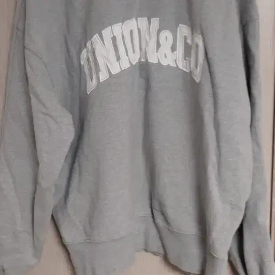 [BUNJANG] UNION &amp; CO Sweatshirt Melange Gray XL / UNION &amp; CO SWEATSHIRT _ MELANGE GRAY XL