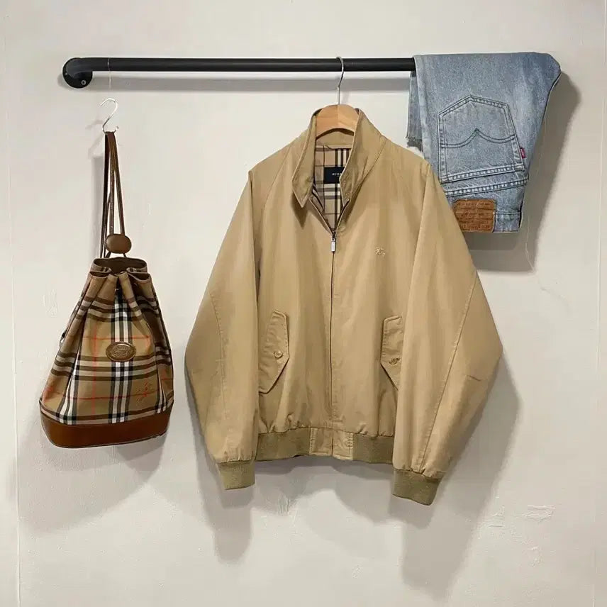 [SOLD OUT] 55-66) BURBERRY 버버리 코튼 집업 자켓
