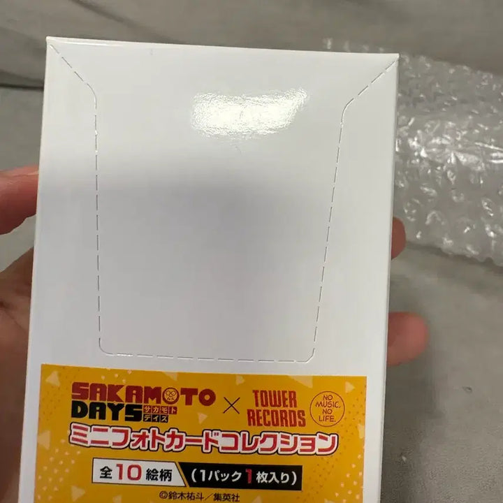 [BUNJANG] Sakamoto Days Tower Records Mini Photocard Collection Polaroid Cheki Box / 사카모토 데이즈 타워레코드 미니 포토카드 콜렉션 폴라로이드 체키 박스