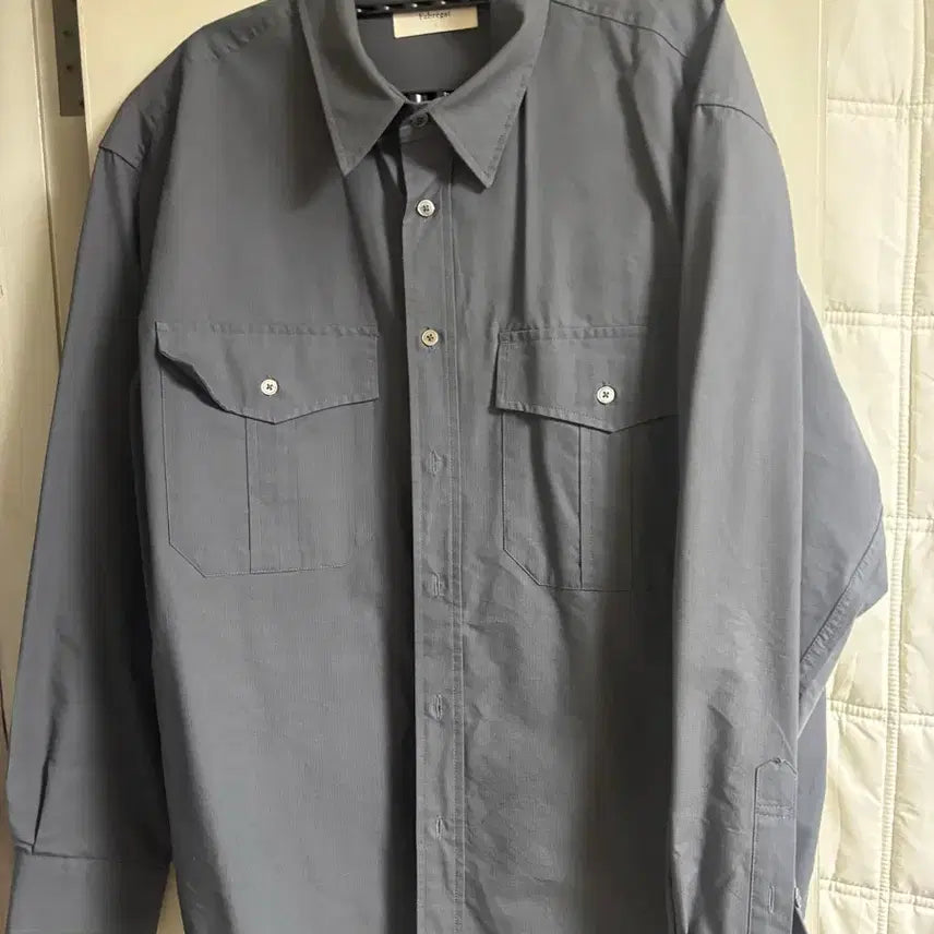 [BUNJANG] Fabrega Military Two Pocket Shirt / 파브레가 밀리터리 투 포켓 셔츠