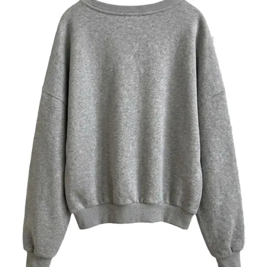 [BUNJANG] Eunzel V-Neck Oversized Sweatshirt / 은젤님 브이넥 왕방맨투맨