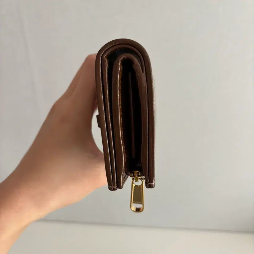 [BUNJANG] Gucci Horsebit 1955 GG Supreme Brown Wallet / 구찌 홀스빗 1955 반지갑  GG수프림/브라운