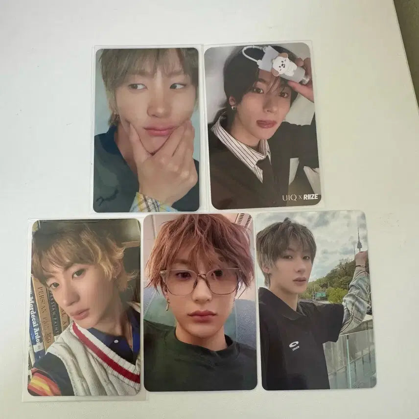 [BUNJANG] RIIZE Anton Photocards Bundle Set / 일괄 ) 라이즈 앤톤 포카 유이크 타워레코드 포토카드 오디세이