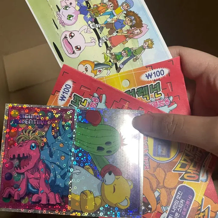 [BUNJANG] 2001 Digimon Sticker Collection / 2001 디지몬 스티커 컬렉션