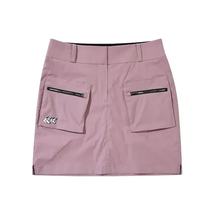[BUNJANG] GERI&amp;FREKI Pink Outpocket Cargo Skirt / (미착용) 게리앤프레키 / 핑크 아웃포켓 카고스커트s