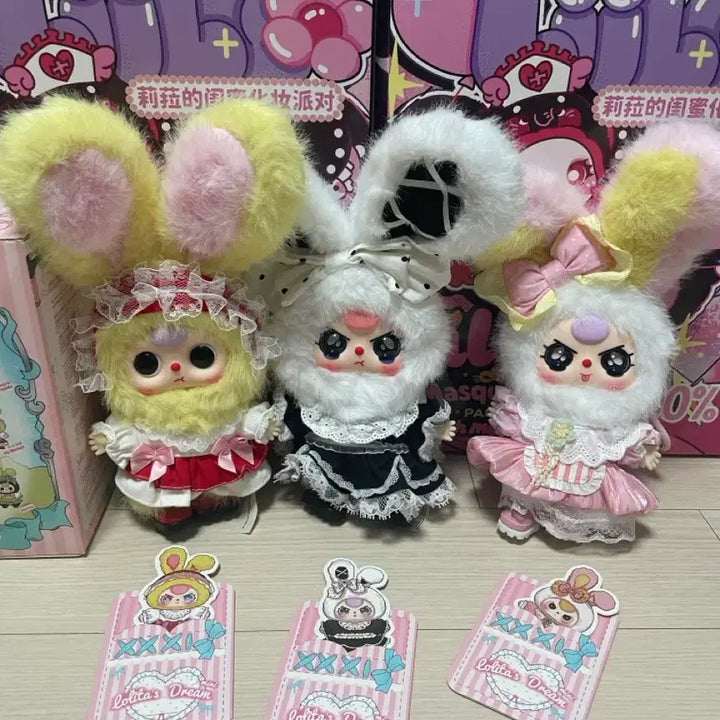 [BUNJANG] Baby Three Lolita Tsuru Tsuru Earring / 베이비쓰리 로리타 눈물눈 카드o 박스o