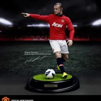 [BUNJANG] ZCWO Wayne Rooney Soccer Player Figure / zcwo  맨유 루니 홈버전 피규어 팝니다 (정품)