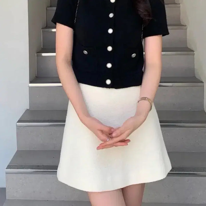 [BUNJANG] LePlain Own Ivory Skirt (Size M) / 르플레인 own skirt(1회 착용)