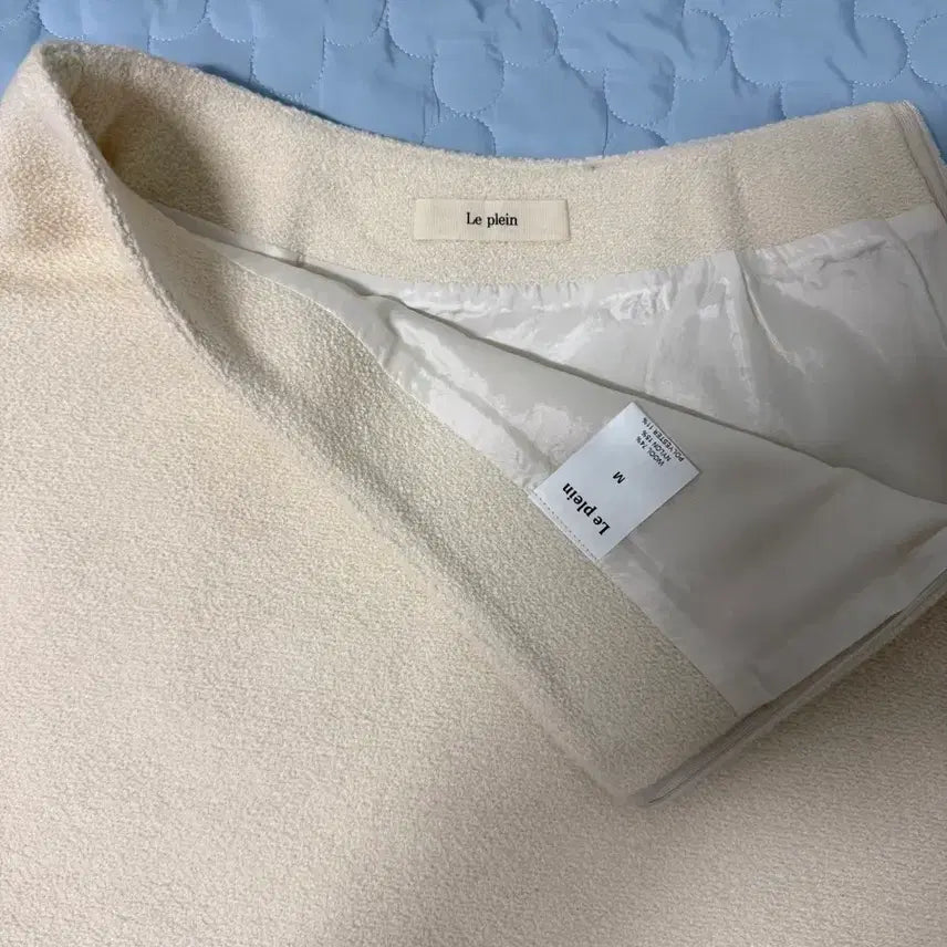 [BUNJANG] LePlain Own Ivory Skirt (Size M) / 르플레인 own skirt(1회 착용)