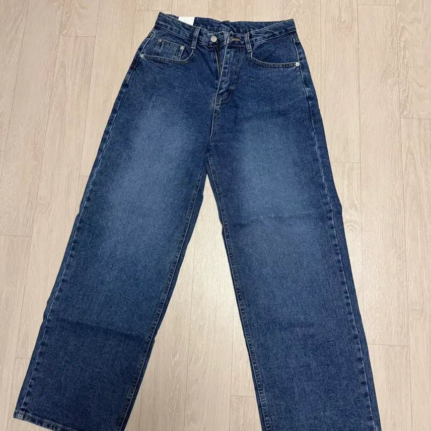 [BUNJANG] Wide Denim Jeans / 와이드 데님 청바지 새상품