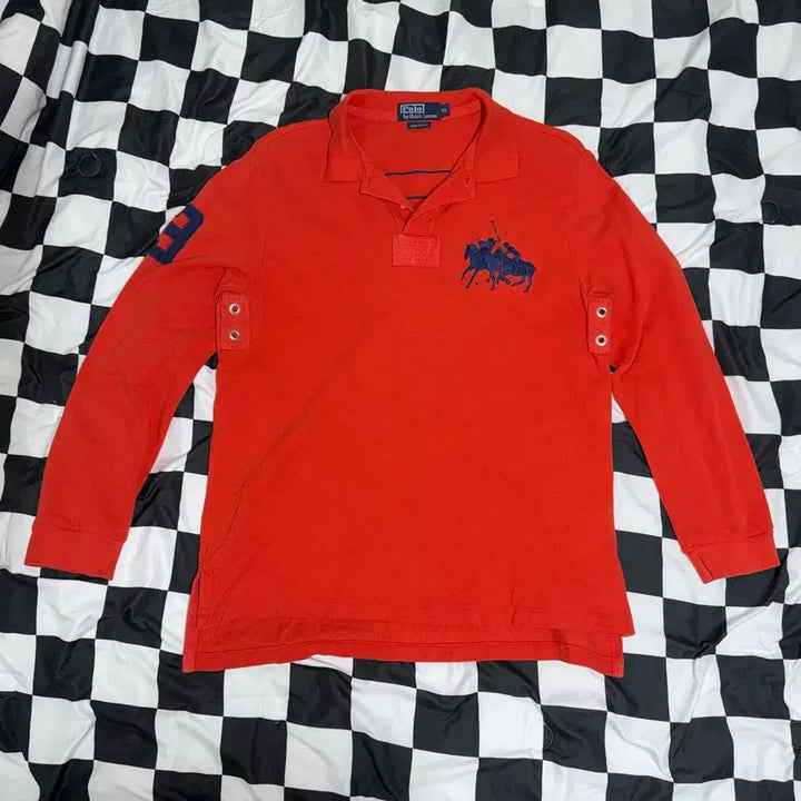 [BUNJANG] Polo Ralph Lauren Double Pony PK Collar Long Sleeve XL / 폴로 랄프로렌 더블포니 PK 카라 롱슬리브 XL
