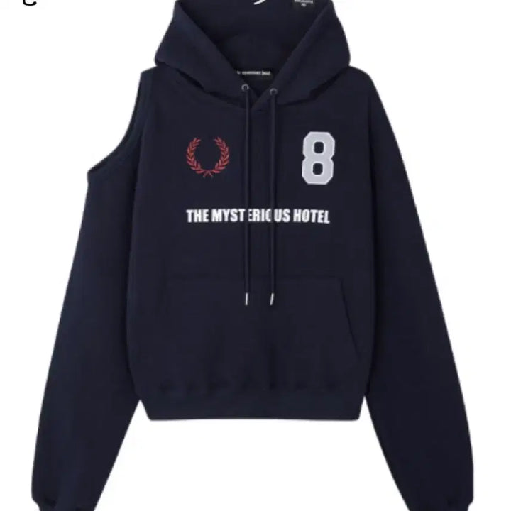 [SOLD OUT] 내일수요일글내림/더미스테리어스호텔 바시티후드티