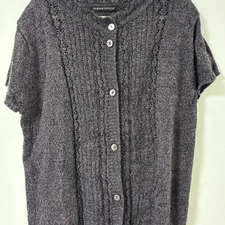 [BUNJANG] Vintage Short Sleeve Knit Top / 빈티지 반팔 니트
