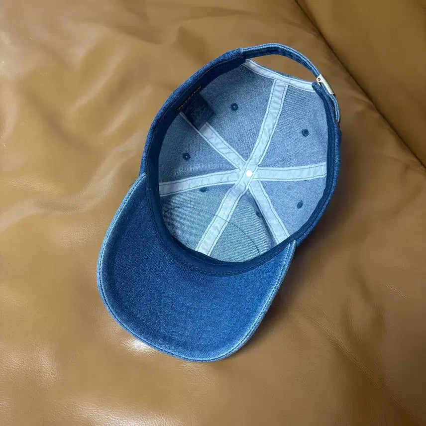 [BUNJANG] Kapital Osaka Limited 6-Panel Ball Cap Indigo Denim Hat / Kapital 캐피탈 오사카 한정 6패널 볼캡 모자 인디고 데님