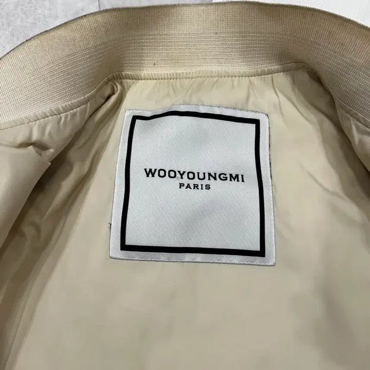 [BUNJANG] Wooyoungmi White Logo MA-1 Jacket / 우영미 백로고 마원 자켓