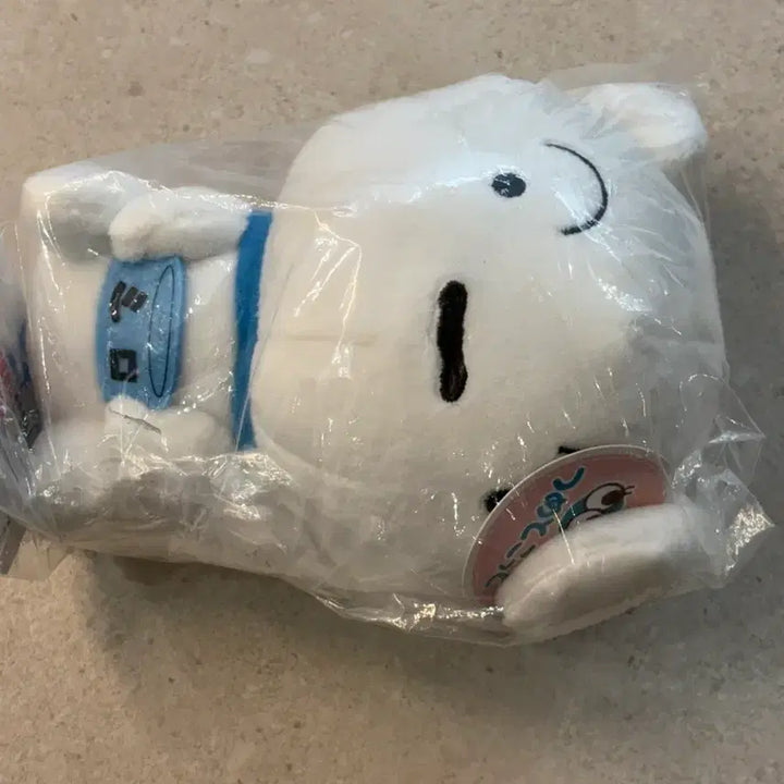 [BUNJANG] Crayon Shin-chan Zero "Snowy" Rice Bowl Plush Doll / 짱구 흰둥이 밥그릇 인형