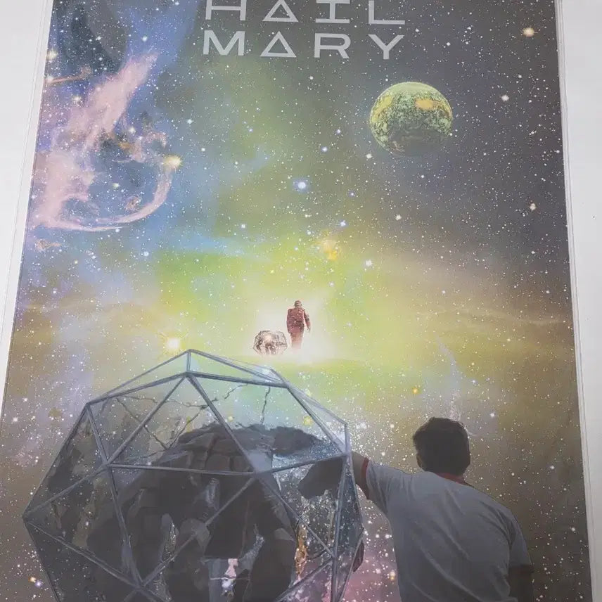 [SOLD OUT] 프로젝트 헤일메리 헤이메리 특전 pet 포스터 펫 포스터 로키