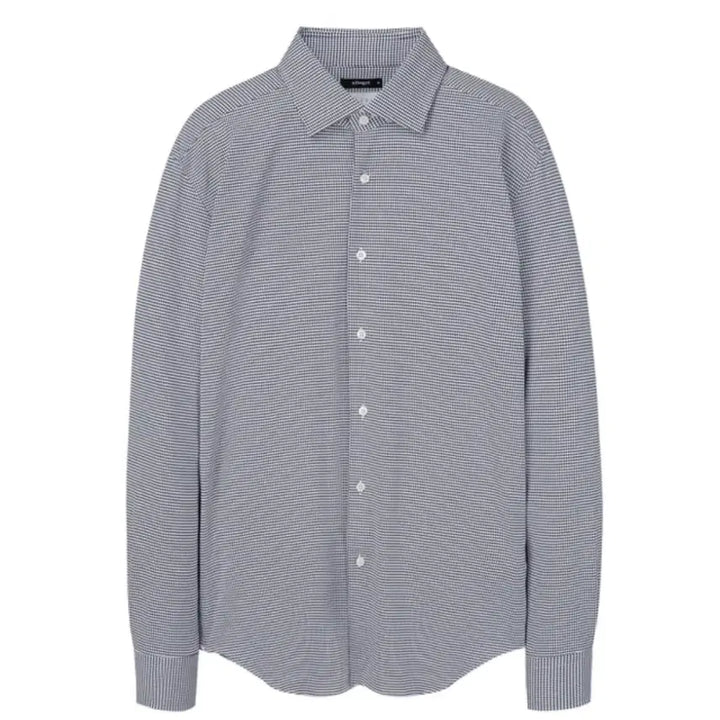 [BUNJANG] Xacus Houndstooth Check Shirt / 알레그리 Xacus 하운드투스 체크무늬 셔츠 L 105 정가 35만원