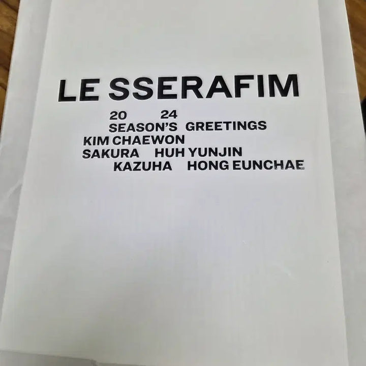 [BUNJANG] LE SSERAFIM Album + Photocard Set / 르세라핌 앨범 + 포카 세트