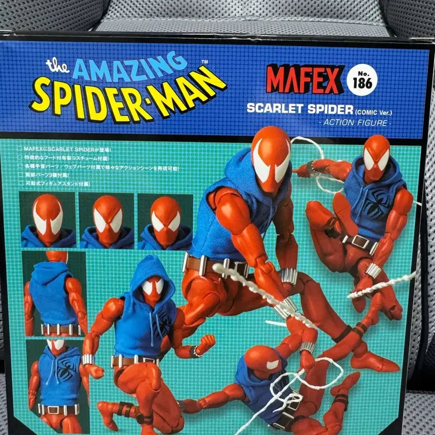 [BUNJANG] Mafex Scarlet Spider Action Figure (Unsealed) / (개봉품) 마펙스 스칼렛 스파이더 액션 피규어