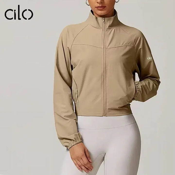 [BUNJANG] alo Crop Jacket / alo 알로 클롭 자켓
