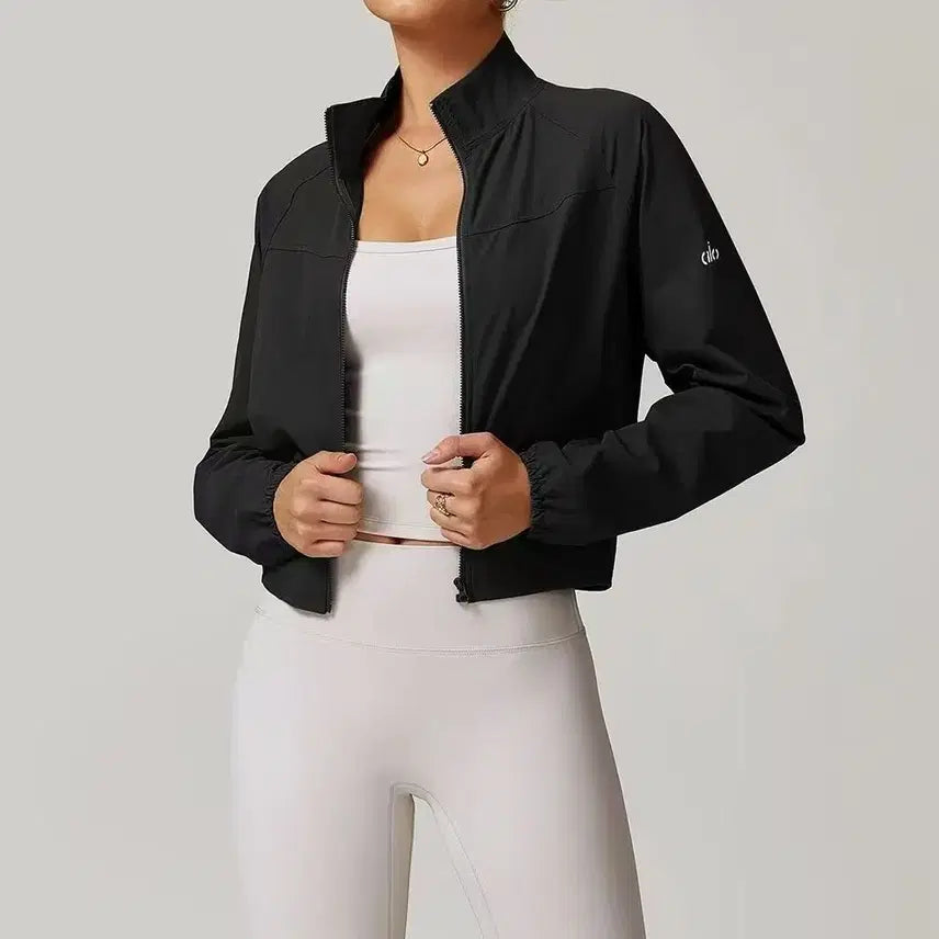 [BUNJANG] alo Crop Jacket / alo 알로 클롭 자켓