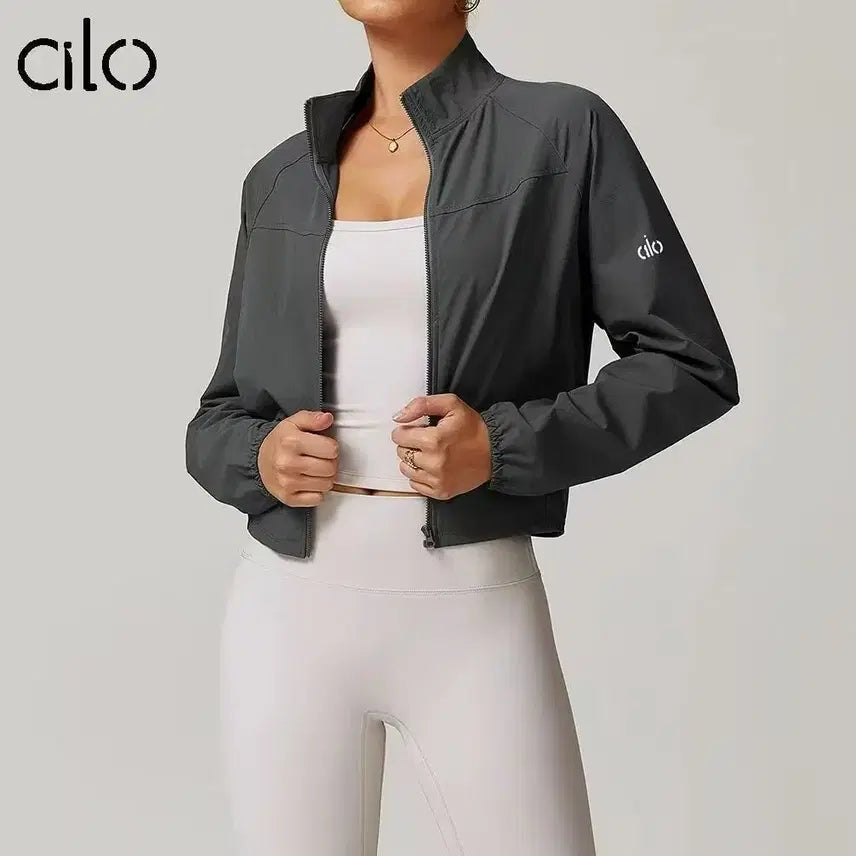 [BUNJANG] alo Crop Jacket / alo 알로 클롭 자켓