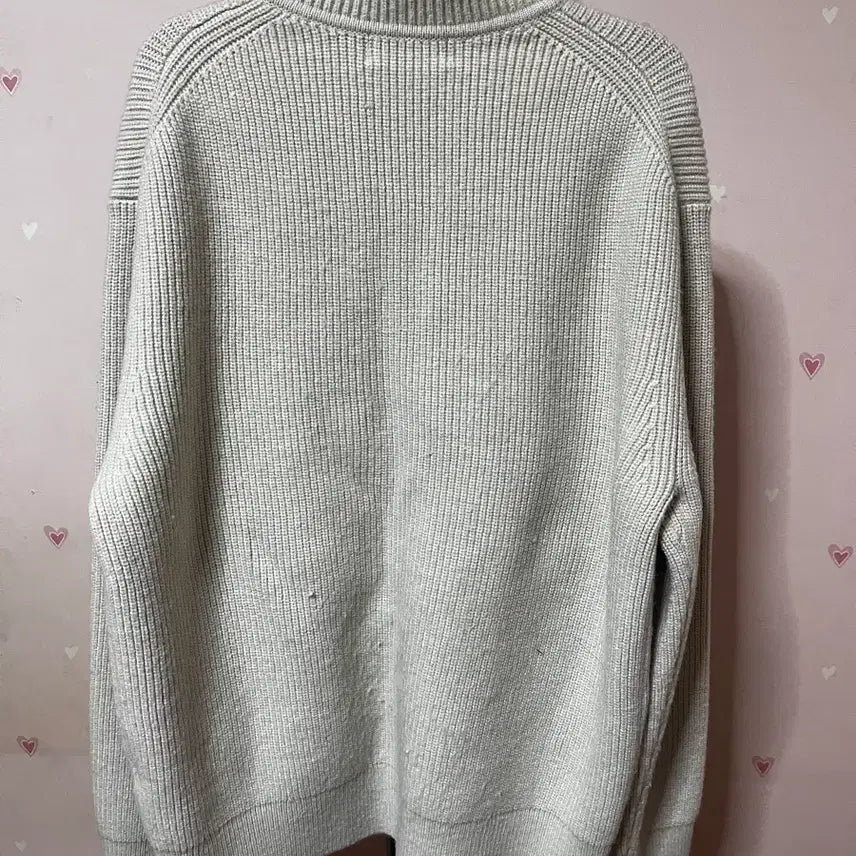 [BUNJANG] Fabrega Aaron Wool Zip-Up Knit Ivory / 파브레가 아론 울 집업 니트(아이보리)