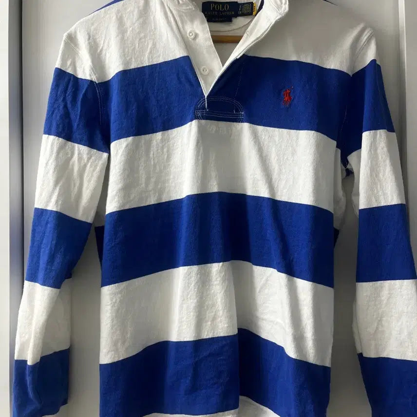 [BUNJANG] Polo Ralph Lauren Iconic Rugby Shirt / 폴로 랄프로렌 아이코닉 럭비 셔츠
