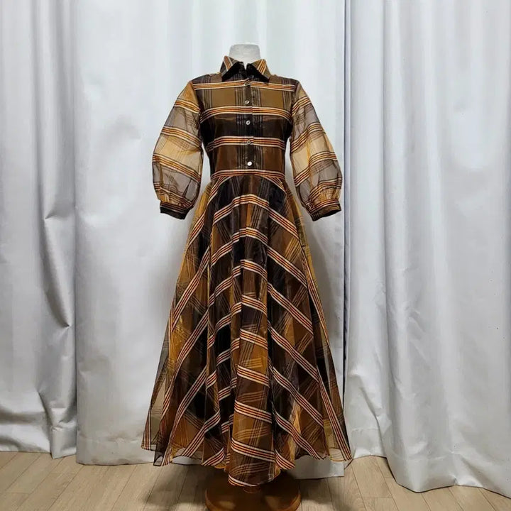 [SOLD OUT] 씨호린 체크 원피스55