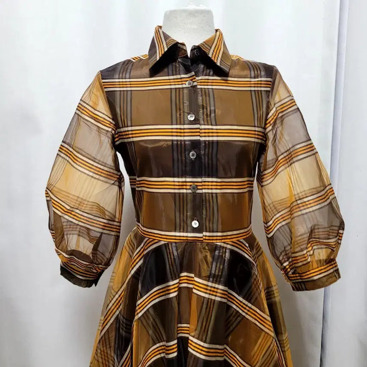 [SOLD OUT] 씨호린 체크 원피스55