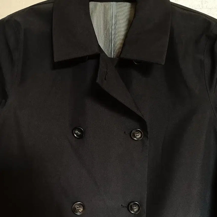 [BUNJANG] Kolon K+ Gore-Tex Trench Coat (Size 95) - Black / 코오롱 K+ 고어텍스 바바리 트렌치코트 정품 사이즈 95 블랙