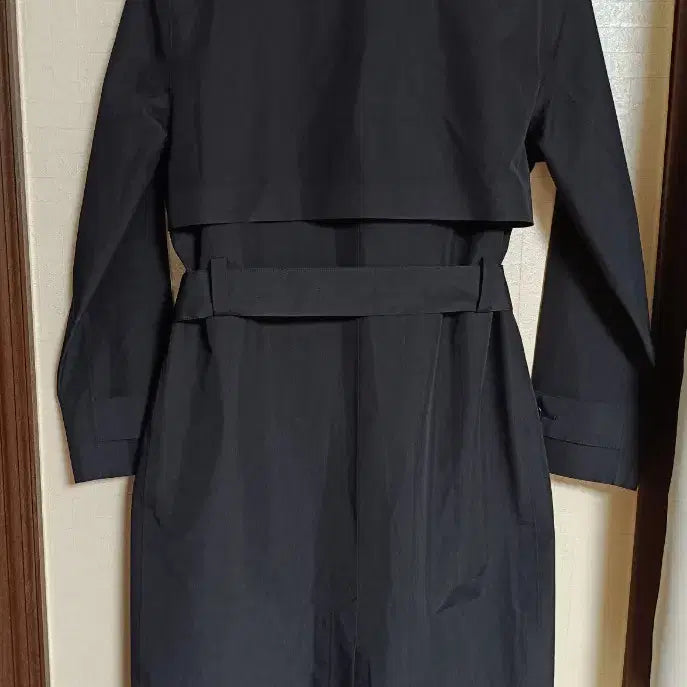 [BUNJANG] Kolon K+ Gore-Tex Trench Coat (Size 95) - Black / 코오롱 K+ 고어텍스 바바리 트렌치코트 정품 사이즈 95 블랙