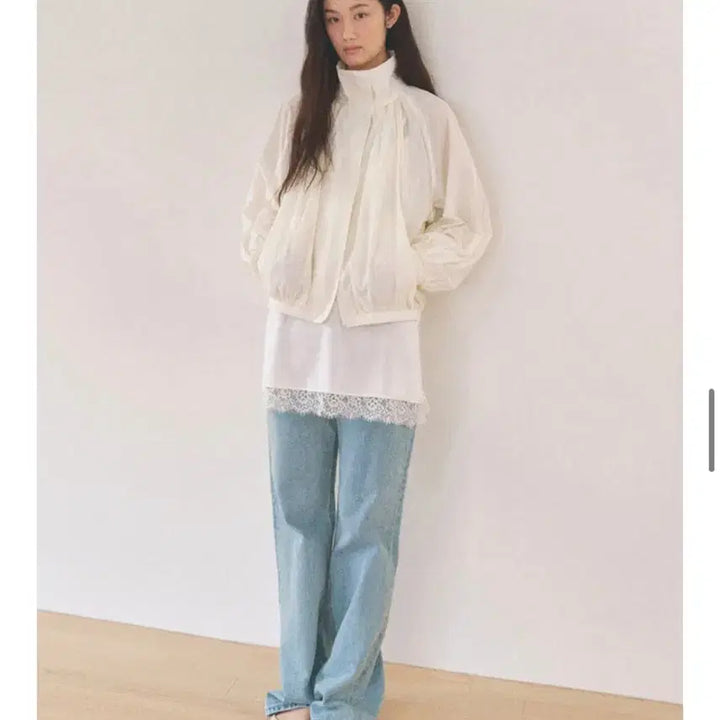 [BUNJANG] Mango Please PIORA Shirring Blouson (Cream) / [새상품] 망고매니플리즈 PIORA 피오라 셔링 블루종(크림)