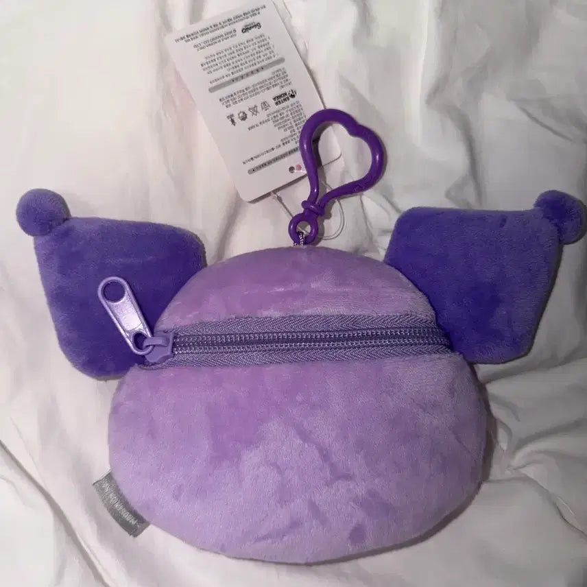 [BUNJANG] Sanrio Kuromi Coin Pouch Doll Keychain / 산리오 쿠로미 동전파우치 인형 키링 새상품